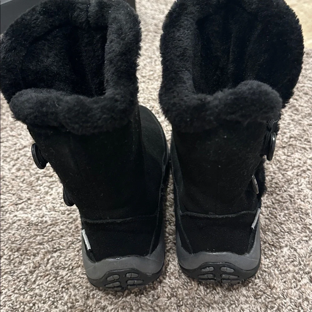 RANGER Black Winter Boots with Fur Lining